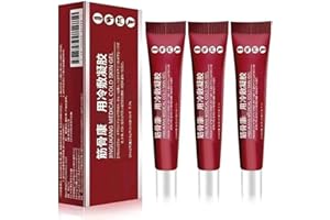 RIETOIU Bone Health Cold Compress Gel,Cold Compression Gel for Tendons and Bones,Jingukang Medical Cold Compress Gel,Cold Compress Gel Cream for Tendon and Bone Injuries Pain Relief (3 Pcs)