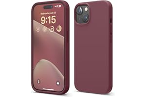 ‎ELAGO elago Etui z płynnego silikonu kompatybilne z iPhone 15, wysokiej jakości silikon, pełna ochrona [4-warstwowa struktura odporna na wstrząsy], miękka wyściółka z mikrofibry odporna na zarysowania