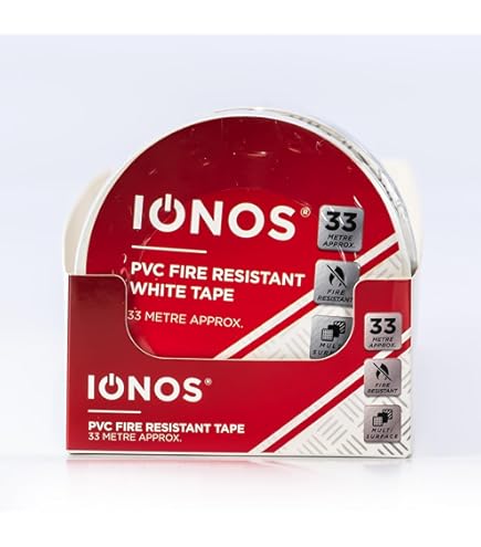 Deta Red White & Black PVC Electrical Insulation Tape - 20m X 19mm   Pack Of 3 - View #3