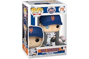 Funko POP! MLB: Dodgers - Max Scherzer - (Home Jersey) - Collectable Vinyl Figure - Gift Idea - Official Merchandise - Toys for Kids & Adults - Sports Fans - Model Figure for Collectors and Display