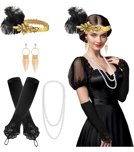 Boa à Plumes Synthétiques – 1,80 M – Blanc, Noir, Rouge Ou Rose – Accessoire Déguisement Chic Années 20/30