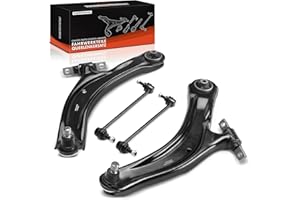 Frankberg 4x Bras de suspension Biellettes de Barre stabilisatrice Avant Compatibles avec Qashqai +2 I J10 JJ10E NJ10 1.5L-2.0L 2007-2014 X-Trail T31 2.0L 2.5L 2007-2013 Remplacer# 54501JG000