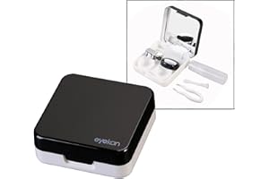 OFKPO Mini-Etui für Kontaktlinsen, tragbar, Reise-Set für den Außenbereich