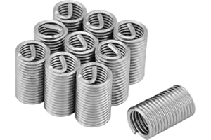 WALFRONT Kit de Reparación de Rosca de Repuesto Rosca de Inserción de Alambre Con Caja M8x1.25x3d