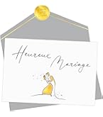 AvanCarte GmbH Cartes Géantes Diamantées Pour Mariage Anniversaire 60 Cartes De Vœux Motif Roses Format A4