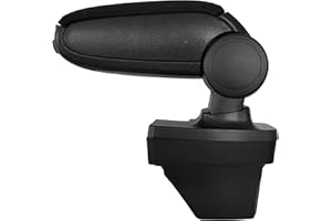 LP Trade Bracciolo centrale per Clio 5 V | Accessorio per console di stoccaggio e bracciolo con vano organizzatore | Parte interna dell'auto | Tessuto nero