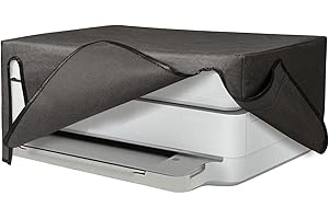 kwmobile Cover kompatibel mit HP Envy 6420e / Envy 6455e - Tasche Hülle Drucker - Staubschutzhülle Schutzhaube Schutzhülle - Dunkelgrau