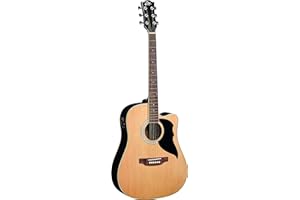 Eko - RANGER CW EQ NATURAL, Chitarra Acustica con Equalizzatore Top Abete Fasce e Fondo in Tiglio, Colore Natural