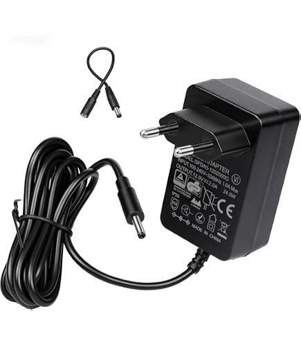 TOP CHARGEUR Adattatore Caricabatterie 12V Per Monitor Thomson NEO15CD – Alimentatore 220V Con Cavo 110 Cm - 2