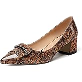 Damen Pumps Kitten Heel - Spitze Zehe Büro Schuhe In 4 Farben