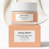 Maruderm Retinol%0.3 Yaşlanma Karşıtı Gece Kremi &ndash; Kırışıklık Karşıtı Yenileyici Y&uuml;z Kremi, Seramid &amp; Peptit Kompleksi ile, 5