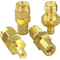 TUOLNK 2-pack 6 inch SMA naar SMA adapterkabel RG316 SMA male naar SMA male WiFi-antenne Verlengkabel voor antennes / RF coaxkabel Pigtail coaxkabel