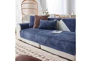 YWQJL Samt Sofabezug Sofaschoner rutschfest 1 2 3 4 Sitzer,l Form Sofaüberwurf,Sofa Überzug Ecksofa Pets Dog Couch Überzug Couch Überzug Sofa Überwurf (#20, 70x70cm)