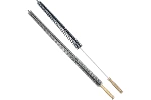 Goodility Radiator Cleaner Brush Long Thin Flexible Pack of 2 Brushes for Cleaning Central Heating System