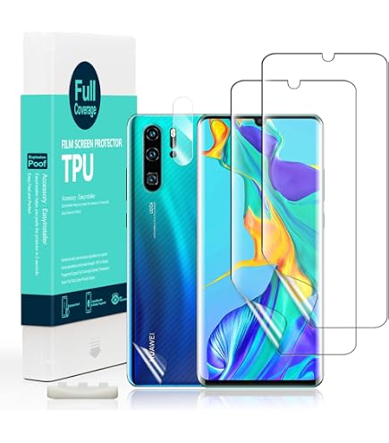 Smart Engineered 2x Pellicola Protettiva Posteriore Opaca Per Huawei P30 – TPU Antiriflesso Con Effetto Auto-riparante – Made In Germany