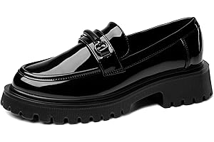 Angbater Womens Mary Jane Shoes Platform Mary Janes Mary Jane Heels Chunky Loafers Oxford Shoes