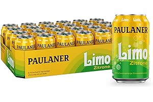 ‎PAULANER BRAUEREI Paulaner Limo Zitrone Erfrischungsgetränk Zitronengeschmack EINWEG (24x0,33l)
