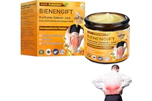 MMQ Furzero Bienengift Kurkuma-Gelenk-und-Knochenschmerzlinderungscreme, Furzero Bienengift-Schmerzlinderungs-Heilcreme, Bienengiftsalbe Gegen Schmerzen (1)