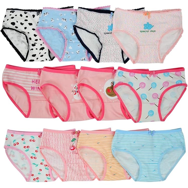 Kidear – Culottes En Coton Souple Pour Petit Garçon – Lot De 6 – Modèles Variés Et Confortables