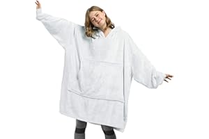 Catalonia Classy Sweat à Capuche Couverture surdimensionné, Pull en Molleton géant avec Grande Poche Avant, Super Doux Chaud Confortable pour Adultes Hommes Femmes épouse Petite Amie