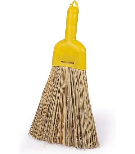 Scopino In Saggina Naturale - 45 Cm, Perfetto Per Pulizie Domestiche E Mobili