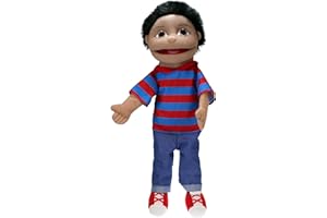 The Puppet Company - People Puppet Buddies - Medium Boy (Olive Skin Tone) PC002052