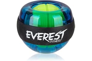 EVEREST FITNESS Gyroscope - Gyro Ball for Wrist Strengthening & Training - Light Up Gyroscopic Hand Exercise Balls
