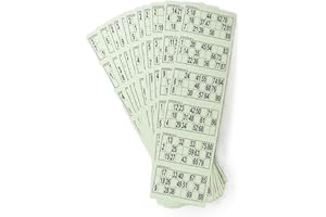 BINGO SOCIAL 510 cartons de bingo à tacher (vert)