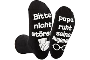 YWYHHM Lustige Papa Socken Lustige Socken für Männer,Geschenke für Männer Weihnachtsgeschenke Geburtstagsgeschenk für Männer