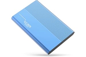 UIUIT Disque Dur Externe 2to - Portable Disque Dur Externe 2.5''Ultra Fin pour PC, Windows,Chromebook