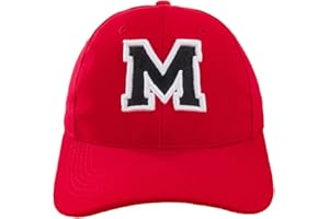 4SOLD Unisex Jungen Mädchen Mütze Baseball Rot Cap Marineblau Hut Kinder Kappe Alphabet A-Z Gestickt in der EU