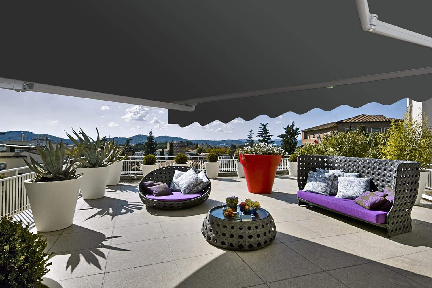 empasa manuelle Gelenkarmmarkise Markise 'Start' Sonnenmarkise Sonnenschutz viele Farben und Größen wählbar Alu/Polyester – Bild 7