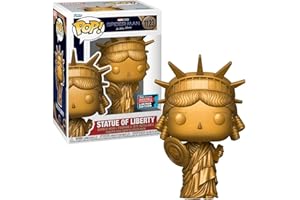 Funko Pop! Marvel: Spider-Man No Way Home - Statue Liberty (with Shield) (2022 Fall Convention Limited Edition) #1123 Bobble-Head Vinyl Figure