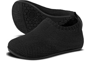 Sosenfer hausschuhe kinder junge mädchen rutschfeste Leichte Pantoffeln für kleinkinder Hüttenschuhe slipper unisex