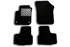 MTC AUTOMOTIVE Tappetini per UP! dal 2012-, su misura, battitacco in gomma rinforzato e bottoni di fissaggio