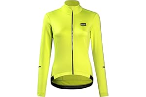 GORE WEAR Progress Termiczna koszulka damska, GORE Selected Fabrics, 40, Neon Yellow