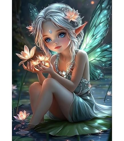 5D Diamond Painting Kit Completo Luna Pittura Diamante Fai