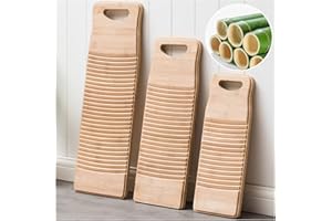 LYNKAYE Small Laundry Washboard for Kids Home Washing Clothes, Vintage Decor, Natural Wooden Hand Scrub Board, Rustic Mini Old Fashioned Wash Board for Hand Washing, Washboard Laundry Board, Gift for kids