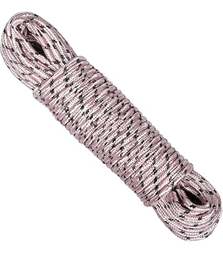 SNURO Corda di nylon (8mm, 50M, bianco) - Corda in poliammide SNURO Corda di nylon (8mm, 50M, bianco) - Corda in poliammide