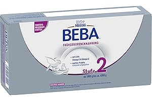 ‎BEBA BEBA Frühgeborenennahrung Stufe 2 - Trinkfertig Spezialnahrung für Frühgeborene und untergewichtige Neugeborene, Babynahrung, Trinkfertig, 32er Pack (32 x 90ml)