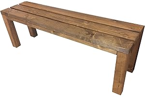 TOTAL WOOD 2012 Gartenbank Sitzbank Holzbank parkbank terrassenmobel für Innen und Außen geeignet 150x38.5x50 cm. Nach Maß verfügbar!