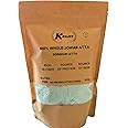 Kanjis Jowar Atta,Javari Millet Atta Gluten-Free Sorghum Flour, Rich in Fibre and Protein, 500g, Pack of 1 * 500g
