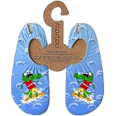 Slipstop Malibu Baskılı Kaydırmaz Havuz ve Deniz Ayakkabısı Erkek &Ccedil;ocuk DENİZ AYAKKABISI SS2632000015