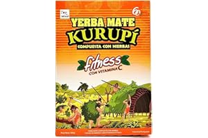 Yerba Mate Kurupi Energy Fitness Campesino Clasica 500g Strong Energy Boost