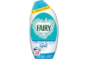Fairy Non Bio Laundry Detergent Gel, 38 Washes 1.254 L, Voted Number 1 For Sensitive Skin