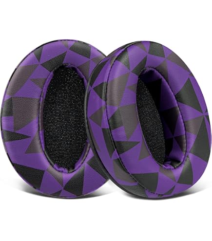 Coussinets HD 450BT Pour Sennheiser HD 4.50BT / 4.40BT / 350BT – Mesh Respirant + Mousse Mémoire, Noir