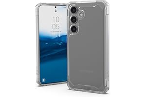 URBAN ARMOR GEAR UAG - Funda Protectora diseñada para Samsung Galaxy S24 de 6.2 Pulgadas Plyo Ice, Resistente a caídas Militares, Resistente a los Impactos, Antideslizante, Transparente