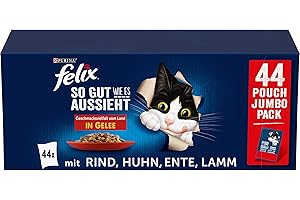 Felix Karma dla Kotów, Miks, 44 x 85 g