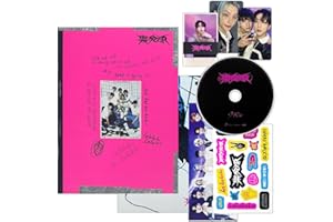 JYP ENT. Stray Kids - -Rock-STAR (Strandard - ROCK Ver.) Photobook + CD-R + Photocard + Panorama Mini Poster + Unit Photocard + Sticker + 2 Pin Badges + 5 Extra Photocards