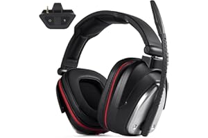 HUHD Wireless Gaming Headset für Xbox One, Xbox Series X/S, Kabelloses Gaming Kopfhörer für Xbox one mit Mikrofon, Deep Bass 7.1 Sourround